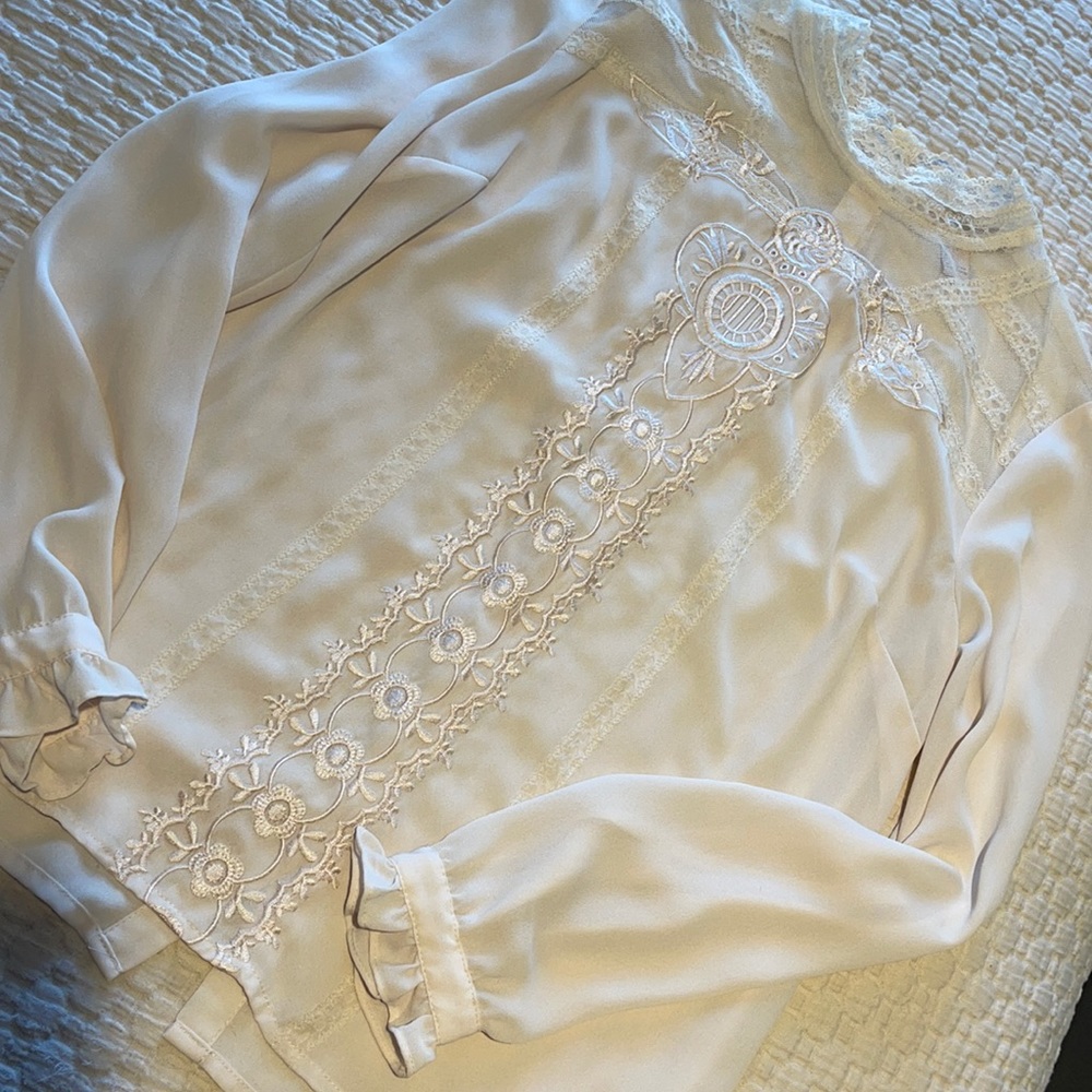 Blush blouse